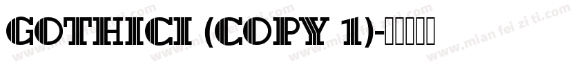 GothicI (COPY 1)字体转换